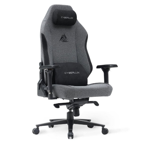 Фото - Крісло для геймерів Cyberlux Ares Grey (GM-405 G) Фото - Крісло для геймерів Cyberlux Ares Grey (GM-405 G)